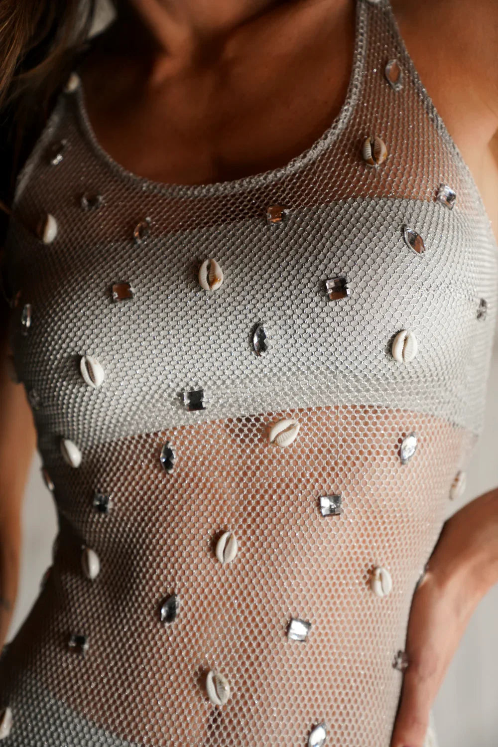 Vestido  Scorpios Búzios Prata