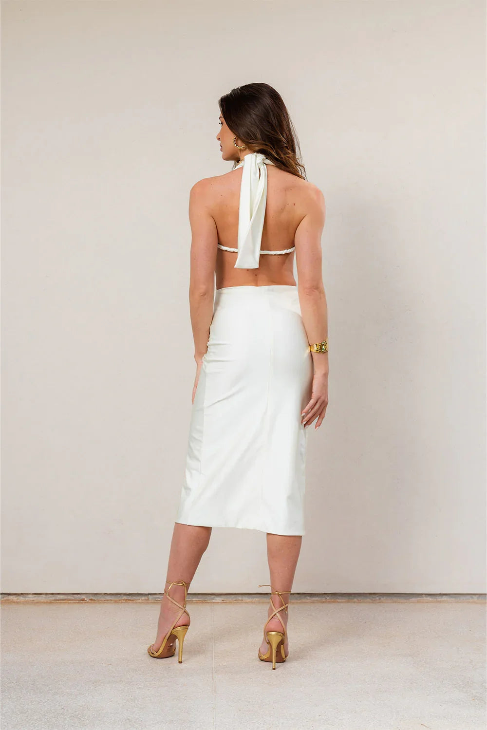 Vestido Positano Off White