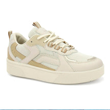 TENIS ESPORTIVO EM SINTETICO FEMININO SOLADO SINTETICO - CABEDAL CALIFORNIA/NATURAL