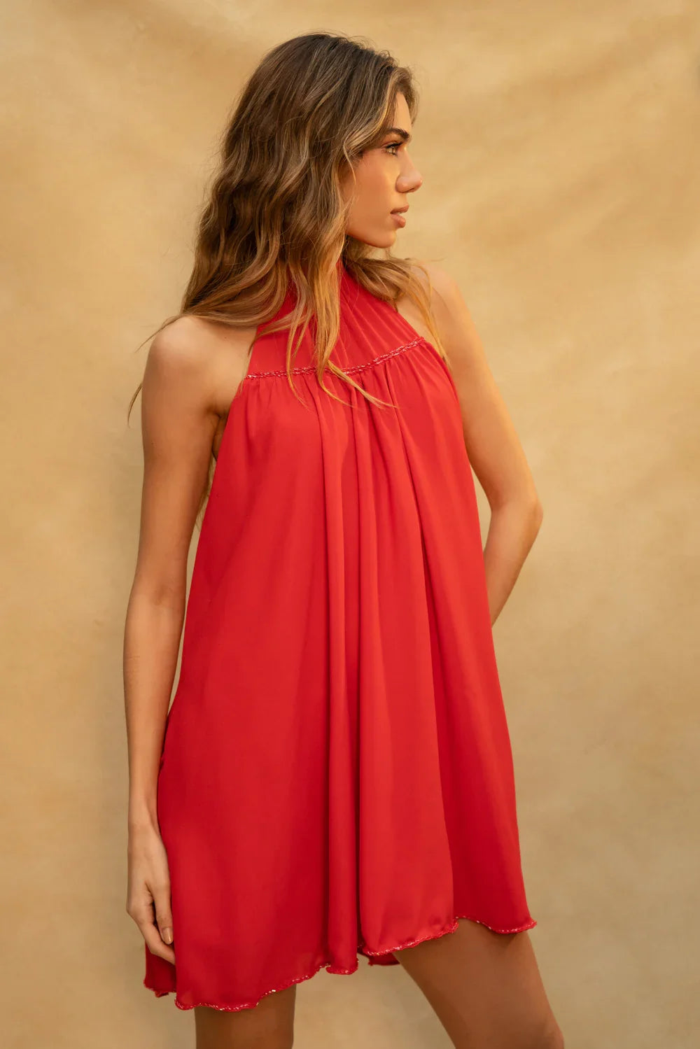 Vestido Brisa Cereja