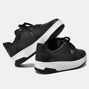 TENIS 042-008-01 EM SINTE PRETO/PRETO