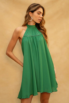 Vestido Brisa Esmeralda