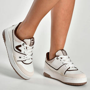 TENIS 042-027-19 EM SINTE MARFIM I23/MILK/MIL