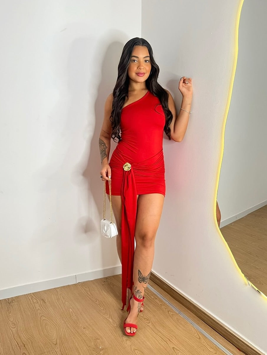 Vestido Flor de Lótus