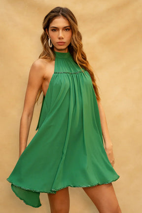 Vestido Brisa Esmeralda