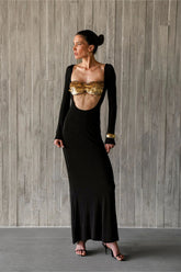 Vestido Nébula Preto