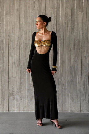 Vestido Nébula Preto