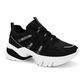 TENIS ESPORTIVO EM SINTETICO FEMININO SOLADO SINTETICO - CABEDAL NOVA YORK/PTO