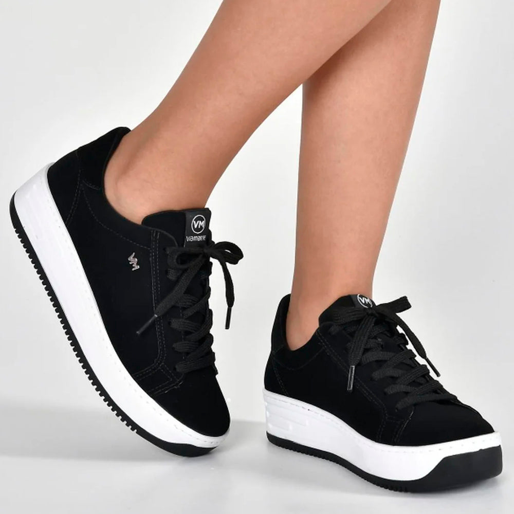 TENIS 065-001-01 EM SINTE PRETO