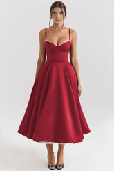 Vestido Midi Cloe - Dupla Camada