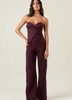 Top de Linho jabuticaba Juliana