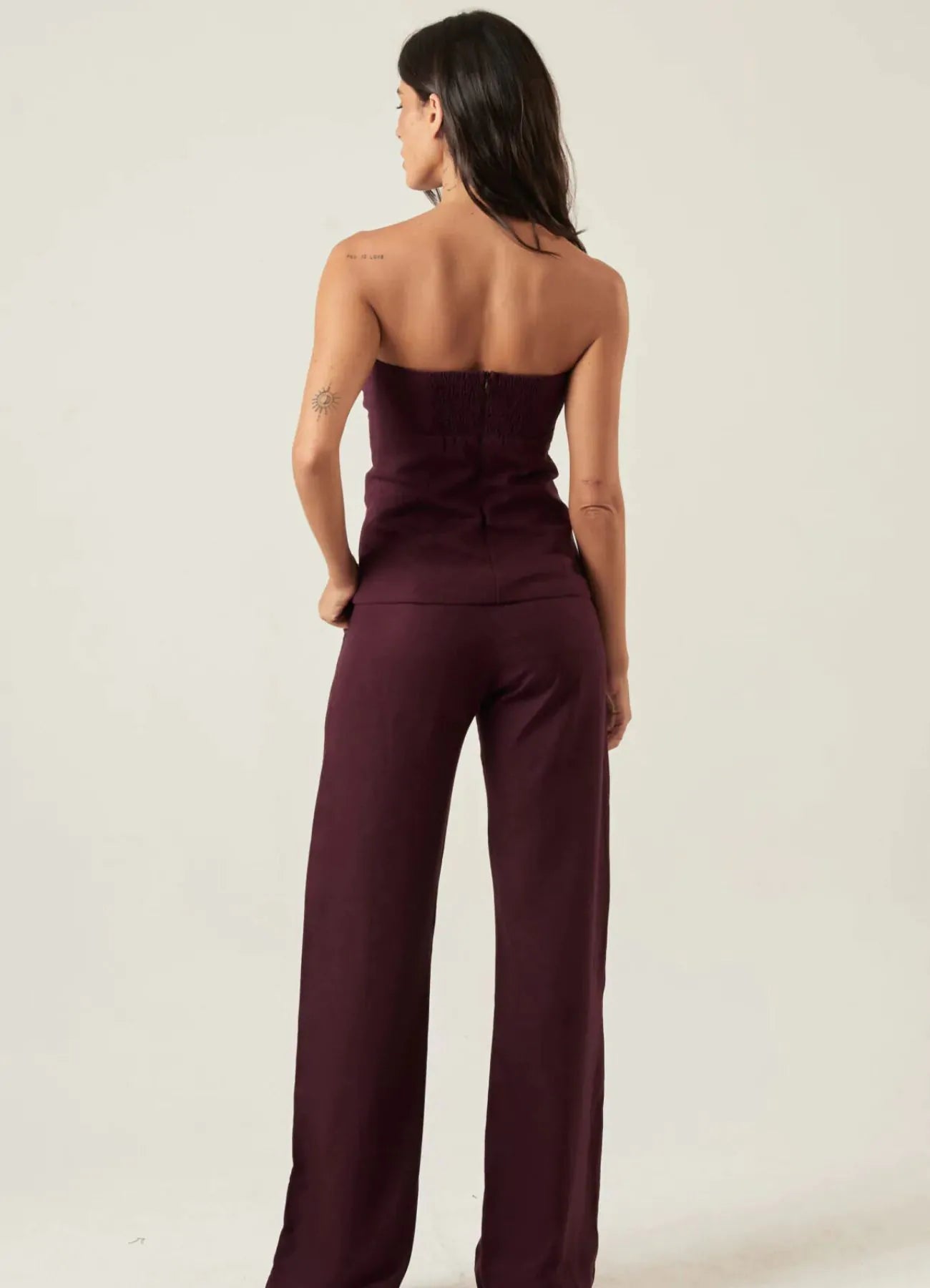 Top de Linho jabuticaba Juliana