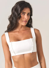 Top de Linho off-white Paola