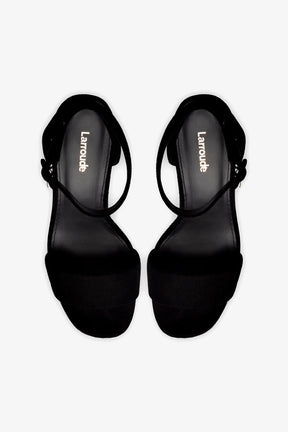 Sandália Dolly Camurça Preto