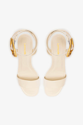 Sandália Dolly Verona Low Couro Off White