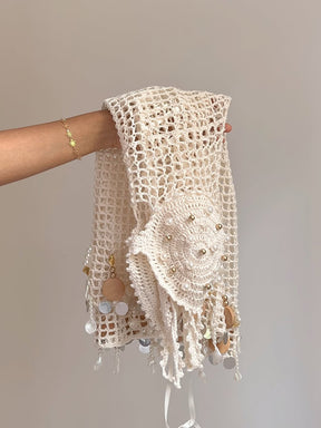 Vestido Ariel em Crochê