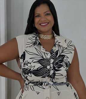 Vestido Longo Viscose - Melissa