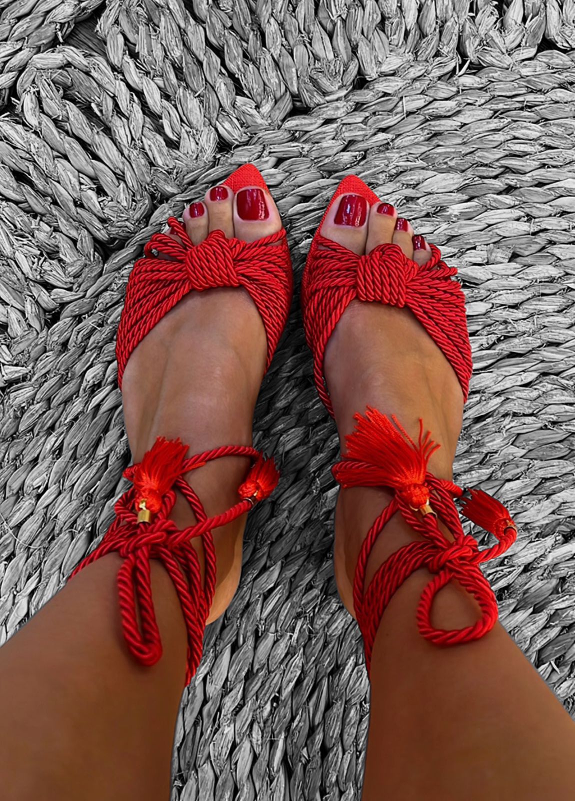 Rasteira Monalisa Amarração