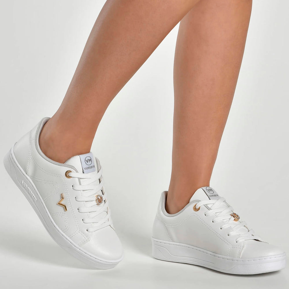 TENIS 020-012-01 EM SINTE BRANCO