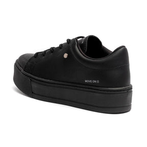 Tênis Ramarim Casual Sola Alta Preto Feminino Move On