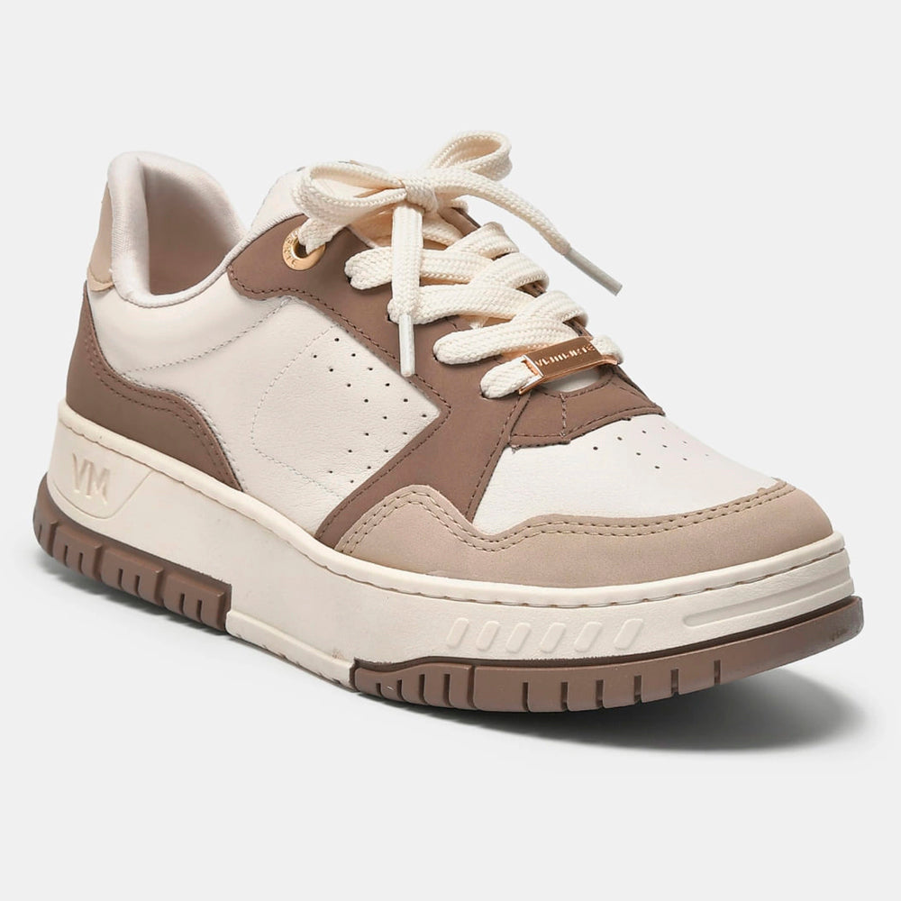 TENIS 21900204 EM SINTE SAARA/TOFFEE/MARFIM