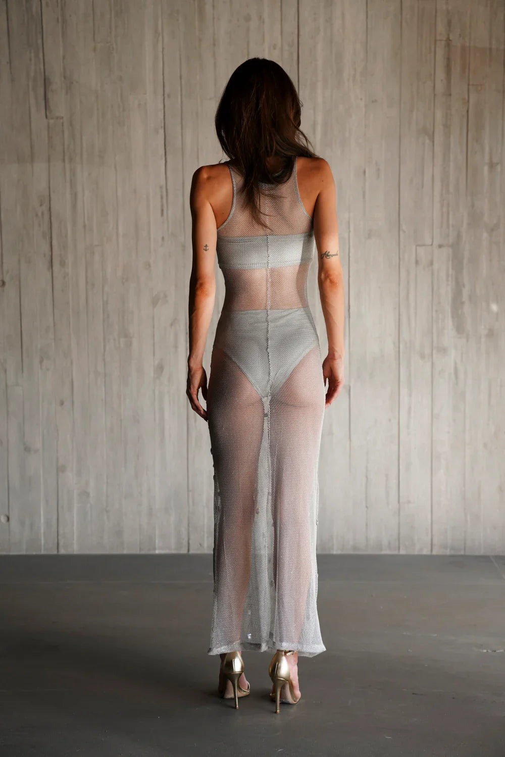 Vestido  Scorpios Búzios Prata