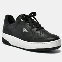 TENIS 042-008-01 EM SINTE PRETO/PRETO