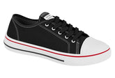 TENIS FEM PRETO 01/BRANCO 99 5796.204.20221.17689-LONA SIDER/NAPA SARDENHA NEO