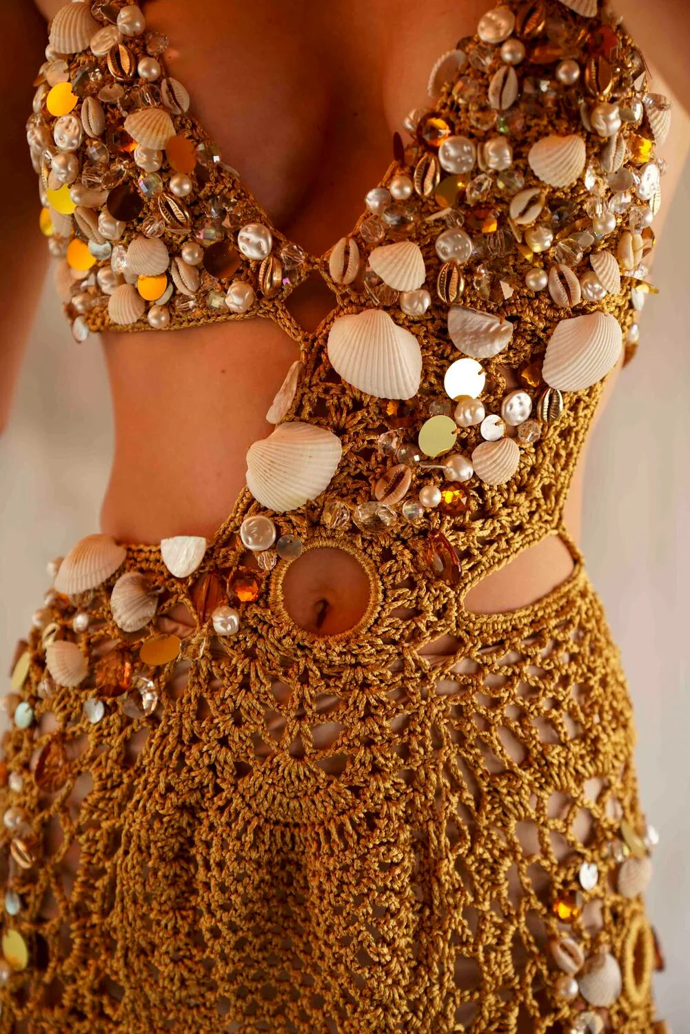 Vestido Sole Ouro