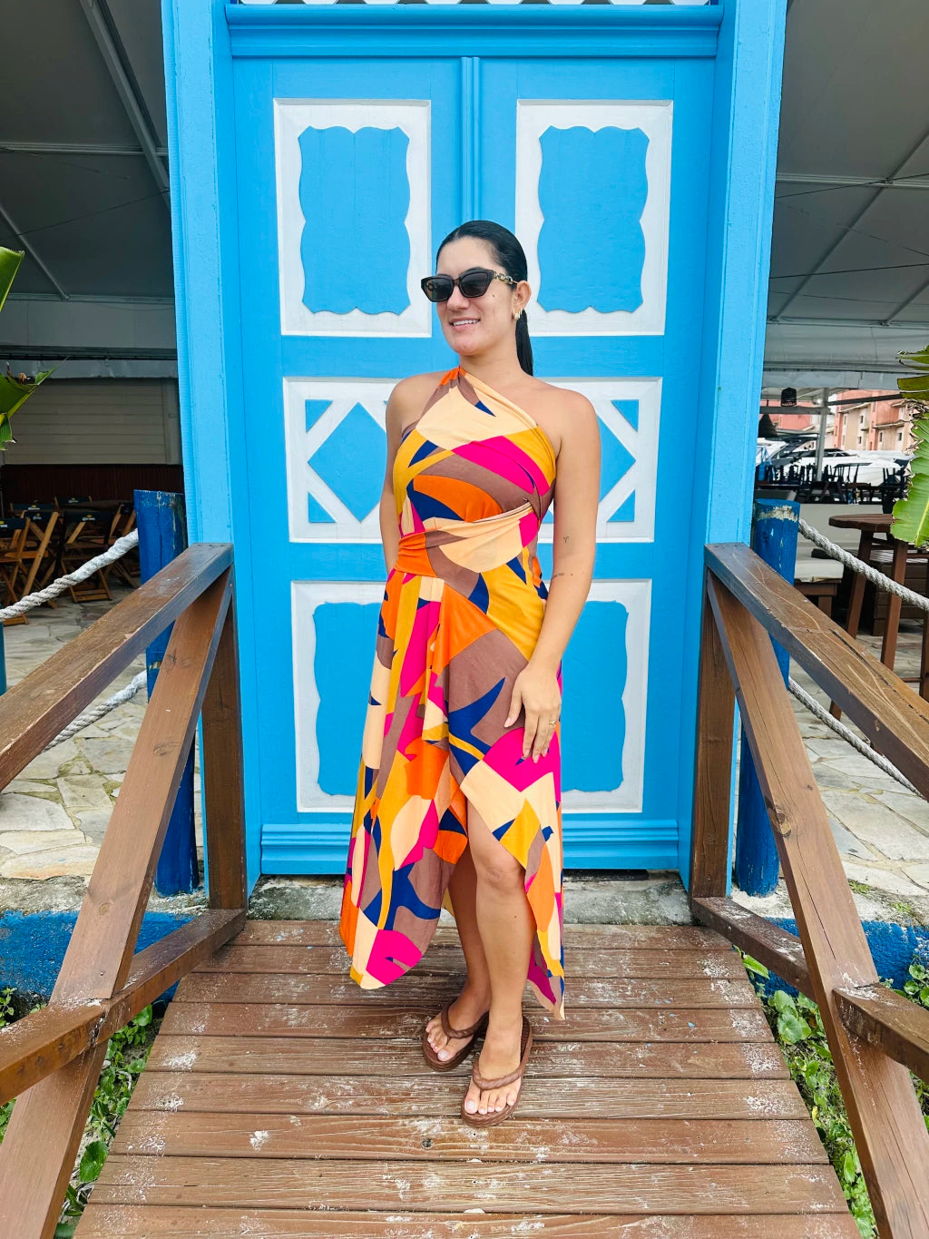 Conjunto Saída Longa + Top