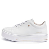 Tênis Ramarim Casual Branco Ouro Caixa Alta Feminino
