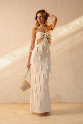 Vestido Quadrado Natural